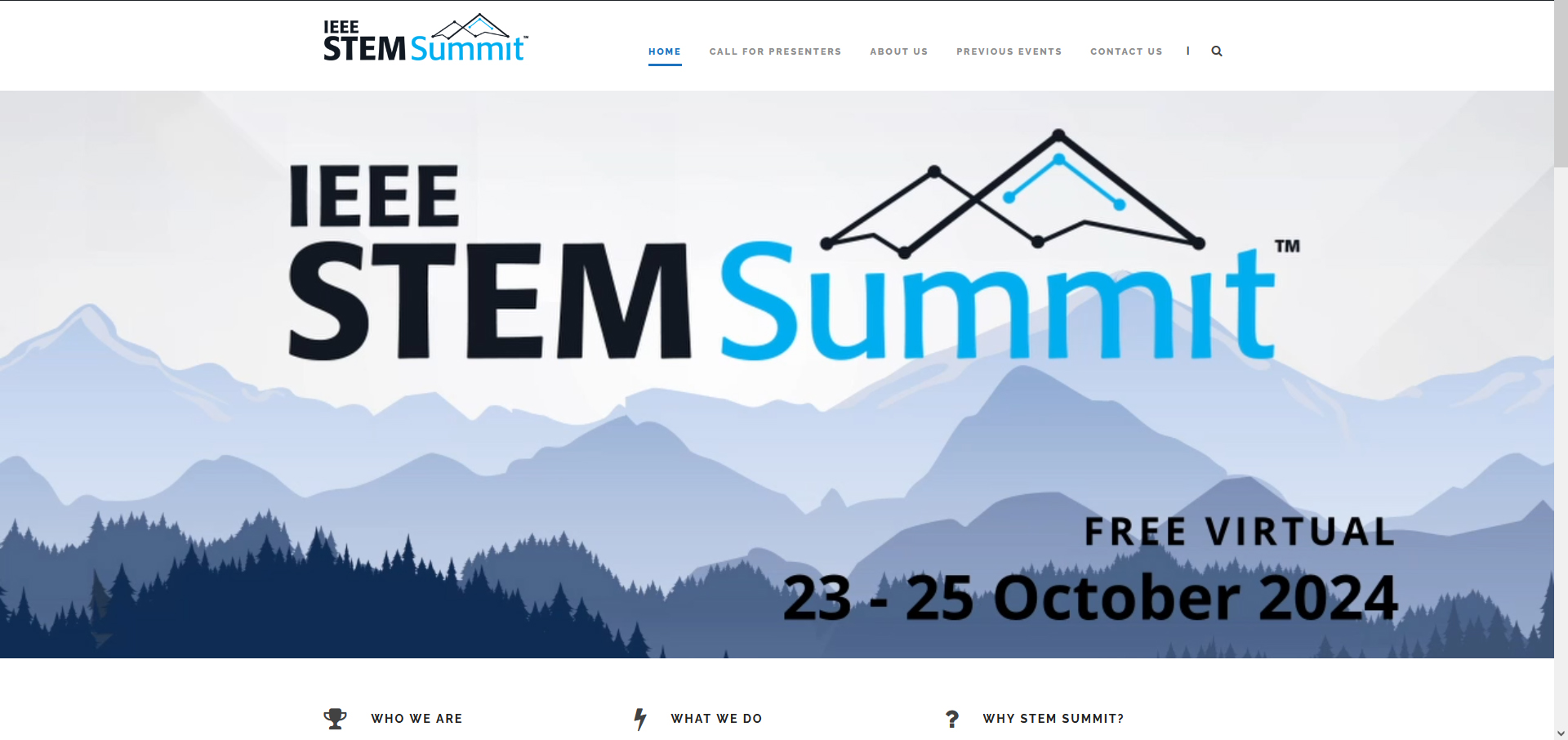 Homepage IEEE STEM Summit